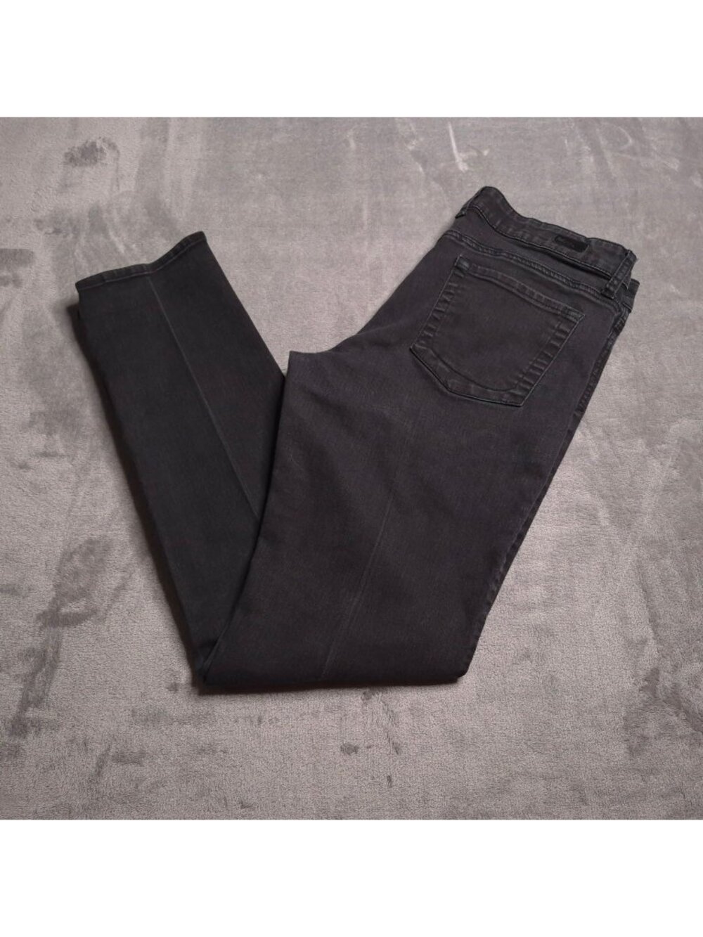 Kut From The Kloth Diana Skinny Black Jeans Size 12 Stretch Cotton Blend Pockets
